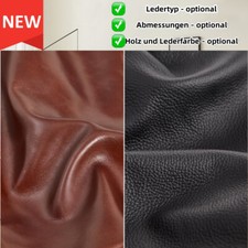 Premium Lounge Sessel mit Hocker Leder Lounge Chair und Ottomane für Eams-Stil