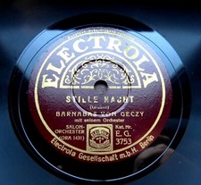 X055/BARNABAS V.GECZY-Stille Nacht-Andante Religioso-Weihnachten-78rpm Schellack