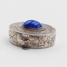 Alte Pillen Silber Dose