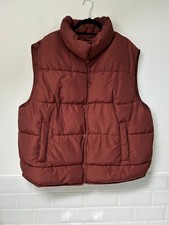 H&M Burgunder Braun Oversized