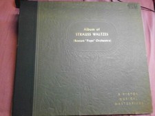Boston "Pops" Orchestra, Arthur Fiedler – Album Of Strauss Waltzes 1940 5Shella 