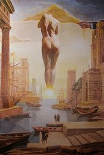 Salvador Dali (1904 - 1989) - Das goldene Vlies - Farblithographie - 1979