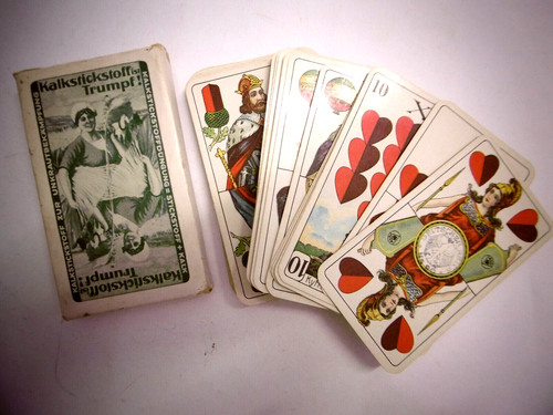 Alte spielkarten deutsches - alte,