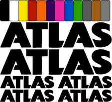 ATLAS aufkleber sticker