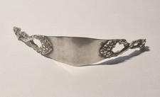 Unikat Armbandteil 800 Feinsilber Hildesheimer Rose Besteckschmuck Länge 10 cm