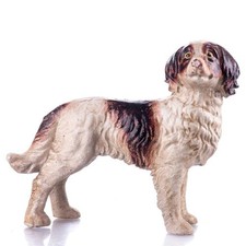 Skulptur Figur Gusseisen Hund 