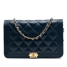 Chanel Quilted Lambskin Boy