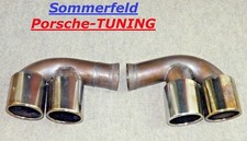 Porsche 997 Turbo MK2 ENCO Endrohre Doppelendrohre Tail Pipe