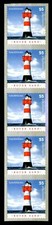 2413** Leuchtturm Roter Sand, selbstklebend, Fünferstreifen, gerade Zählnummer 