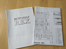 Schaltplan + Handbuch für Spielautomat Wulff Rotomat Rex (Kopie)