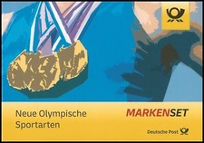 Neue Olympische Sportarten - Sportklettern, Skateboard, Karate - MH 120 (3542/4)