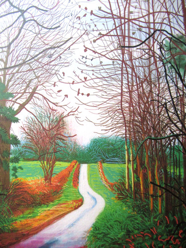 David hockney lithographie - david,