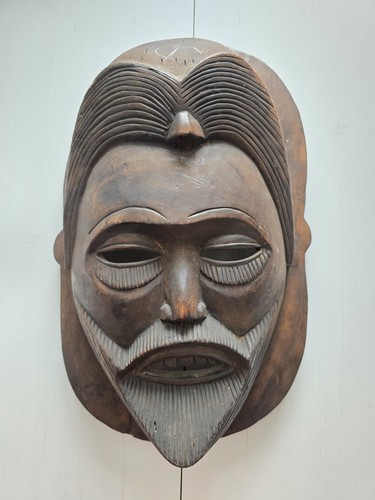Afrikanische holzmaske kamerun - afrikanische,