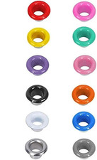 Ösen Set 12 Farben,Ösenzange für Planen Schuhe,Kleidung,Taschen,DIY Handwerk
