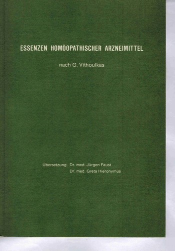 Georgos vithoulkas essenzen - georgos, vithoulkas: