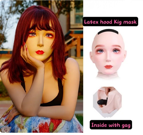 Handmade female mask resin - female,