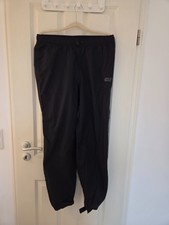 Jack Wolfskin Regenhose schwarz Gr. M unisex