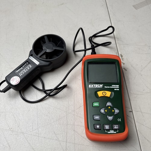 Extech an100 thermo - an100, thermo-anemometer
