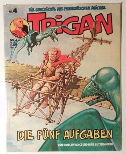 Trigan die fünf - die, aufgaben