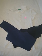 Set Benetton Shirt, Leggings, Gr. 8-10 Jahre