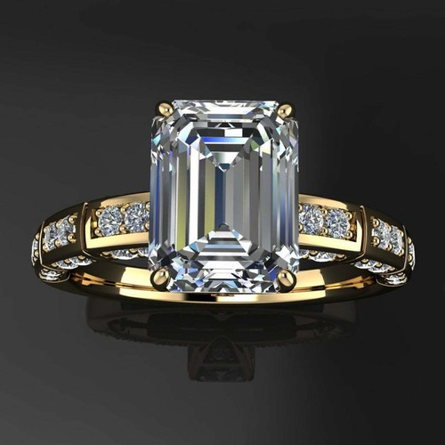 Frauen smaragd diamant - frauen, kt
