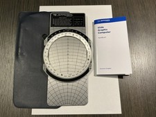 Jeppesen Flight Computer, Alu, für Flugplanung / Flugberechnung / Piloten