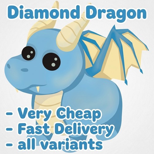 Diamond dragon adopt - diamond,