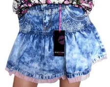 MELROSE Damen Jeansrock Rock