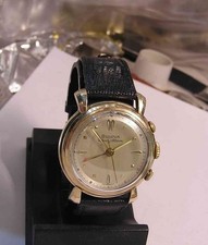 Hau Bulova wrist alarm, (Junghanswecker), 50er , goldfilled , Kal. Junghans 89