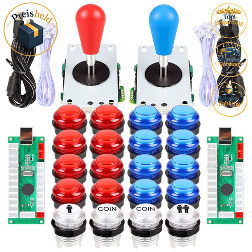 Led arcade diy - teile, 2