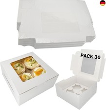 30 Stk Cupcake Box 4 Loch