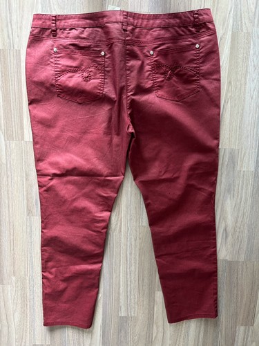 Bonprix hose damen rot 50 - damen, gr.