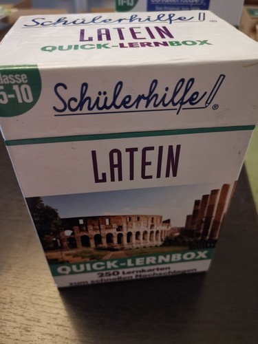 Latein quick lernbox - latein, klasse