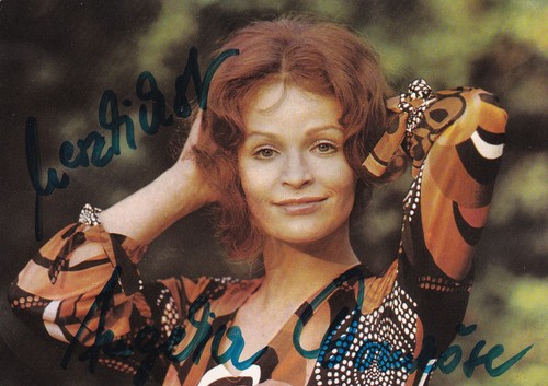 Autogramm angelica domröse - -,
