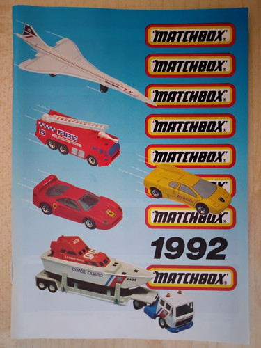 Matchbox katalog 1992 - matchbox,