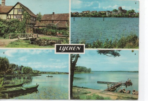 Postkarte brandenburg lychen - brandenburg,