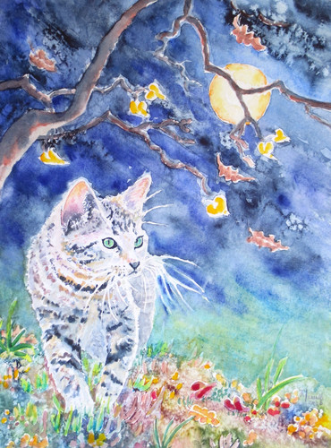 Herbst spaziergang 24x32 - herbst-spaziergang,