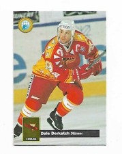DEL Playercard - 95-96 - Dale Derkatch - Kaufbeurer Adler #191 - SC Riessersee