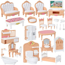 Puppenhausmöbel 4 Sets