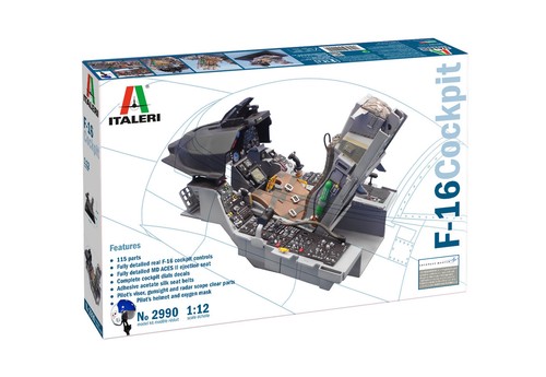 It2990 italeri 12 f - _v, f-16