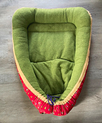 Baby nest aus stoff rot - aus, stoff,