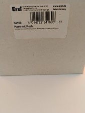 ERZI orig. Erzgebirge Grünhainichen Osterhase mit Osterkorb 34160 NEU & OVP