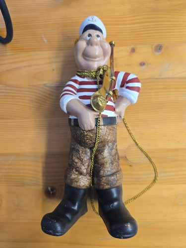 Keramikfigure seemann matrose - seemann,