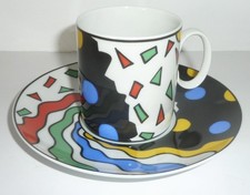 Thomas Porzellan MEDAILLON PUNTIS Kaffeetasse Untertasse 2 tlg., mehr verf. TOP