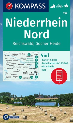 Kompass wanderkarte 752 - /,