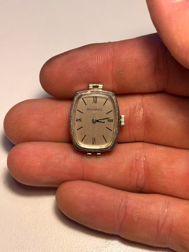 Allianz handaufzug uhr - uhr, vintage