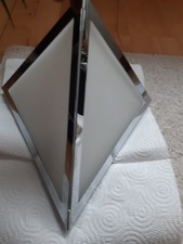 4x Stück 3-eckige Wandleuchte Glashütte Limburg