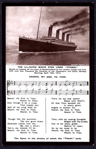 Echtfoto postkarte rms - echtfoto, titanic