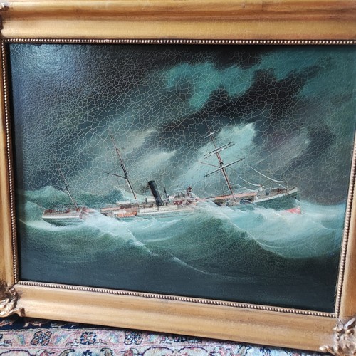 ölgemälde schiffsbild - Ölgemälde,
