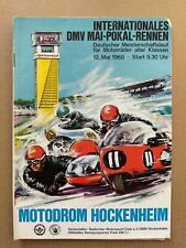 1968 -- " Motodrom Hockenheim -- Internat. DMV Mai-Pokal-Rennen " - Original -